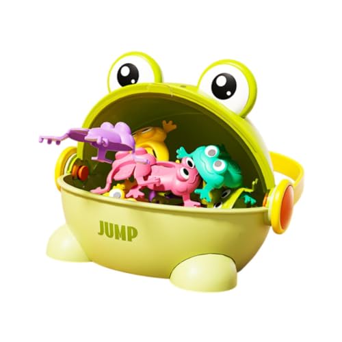 Perfeclan Coole springende Frösche, lustige hüpfende Froschspielzeuge mit Eimer, springende Frösche als Partygeschenke, Tütenfüller, GrÜn Perfeclan Coole springende Frösche, lustige hüpfende Froschspielzeuge mit Eimer, springende Frösche als Partygeschenke, Tütenfüller, GrÜn von Perfeclan