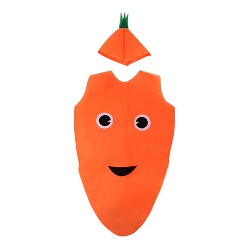 Perfeclan Cosplay-Kostüm für Erwachsene, Cartoon-Design, tragbares Kostüm für Erwachsene für Party-Requisiten, Karneval, Karotte Perfeclan Cosplay-Kostüm für Erwachsene, Cartoon-Design, tragbares Kostüm für Erwachsene für Party-Requisiten, Karneval, Karotte von Perfeclan