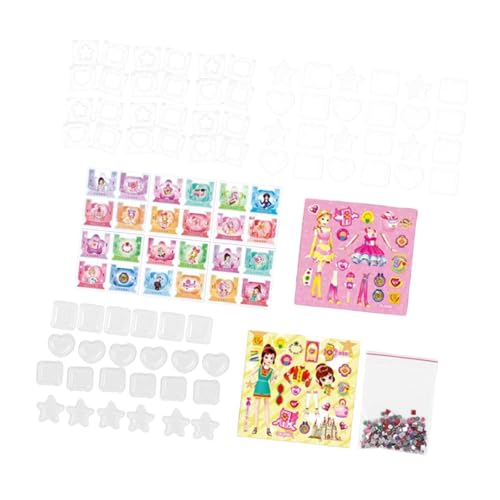 Perfeclan DIY-Aufkleber-Zubehör, 3D-Aufkleber-Zubehör, frühes Lernen, pädagogisches Party-Spielzeug, Schmuckherstellungs-Set, Bastel-Herstellungsspielzeug für Perfeclan DIY-Aufkleber-Zubehör, 3D-Aufkleber-Zubehör, frühes Lernen, pädagogisches Party-Spielzeug, Schmuckherstellungs-Set, Bastel-Herstellungsspielzeug für von Perfeclan