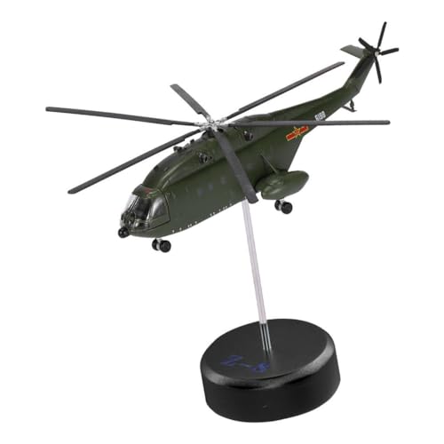 Perfeclan Diecast 1/144 Hubschrauber Abnehmbarer Ständer Flugzeug Spielzeug Sammlung Flugzeug für Desktop Regal Büro Geburtstag Geschenke Party Gefälligkeiten von Perfeclan