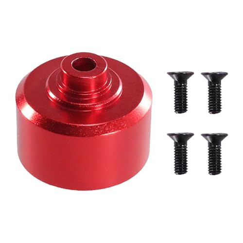 Perfeclan Diff Case Gear Diff Carrier Tragbar Hobby Metall Ersatzzubehör Differential Box Center Differentialgehäuse, Rot Perfeclan Diff Case Gear Diff Carrier Tragbar Hobby Metall Ersatzzubehör Differential Box Center Differentialgehäuse, Rot von Perfeclan