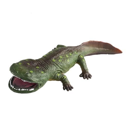 Perfeclan Dinosaurier-Spielzeug, Tiermodell, tragbar, einzigartige Dinosaurier-Figur, Ornament für Haushalt, Hof, Geburtstagsgeschenke, Grün von Perfeclan