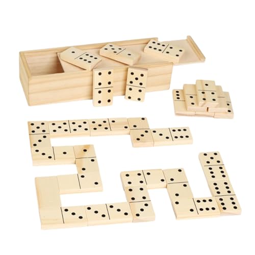 Perfeclan Dominos-Set, logisches Denken, klassisch, mit Blöcken, pädagogisches Spielzeug, Puzzlespiel, Brettspiel für Klassenzimmer, Erwachsene, Perfeclan Dominos-Set, logisches Denken, klassisch, mit Blöcken, pädagogisches Spielzeug, Puzzlespiel, Brettspiel für Klassenzimmer, Erwachsene, von Perfeclan