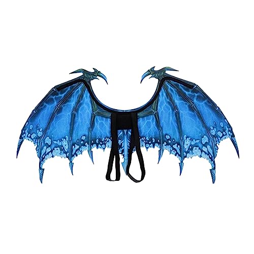 Perfeclan Drachen Kostüm Spielzeug Dinosaurier Flügel Dinosaurier Flügel Tanzen Party Halloween Foto Requisiten Erwachsene Bühne Leistung Nachtclub Kostüm, Blau Perfeclan Drachen Kostüm Spielzeug Dinosaurier Flügel Dinosaurier Flügel Tanzen Party Halloween Foto Requisiten Erwachsene Bühne Leistung Nachtclub Kostüm, Blau von Perfeclan