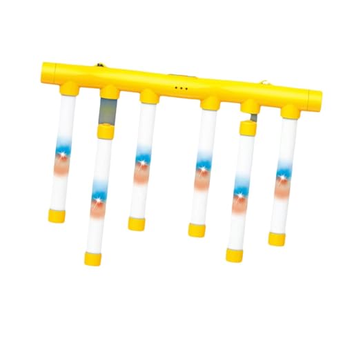 Perfeclan Drop The Stick Game Reaktionstraining Spielzeug Early Education Toy Fun, Handaugenkoordination, Challenge Game für Erwachsene Kinder, Gelb von Perfeclan