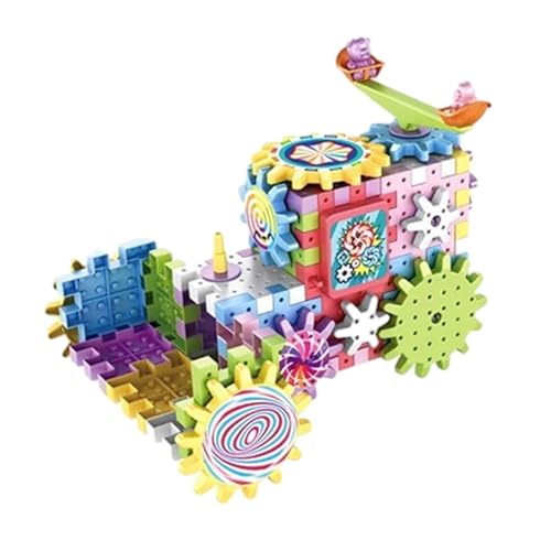 Perfeclan Elektrische DIY mechanische Zahnräder Montage Spielzeug rotierende Zahnräder pädagogische Bauspielzeug DIY Wissenschaft und Bildung für Kinder, 2 Motorbrettgleise Perfeclan Elektrische DIY mechanische Zahnräder Montage Spielzeug rotierende Zahnräder pädagogische Bauspielzeug DIY Wissenschaft und Bildung für Kinder, 2 Motorbrettgleise von Perfeclan