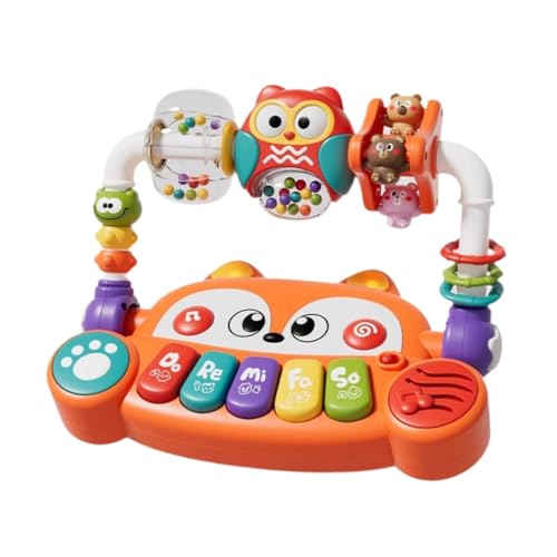 Perfeclan Elektronisches Tastaturspielzeug für Babys, elektronisches Babyinstrument mit Lichtern, Lernspielzeug für frühes Lernen, musikalisches Perfeclan Elektronisches Tastaturspielzeug für Babys, elektronisches Babyinstrument mit Lichtern, Lernspielzeug für frühes Lernen, musikalisches von Perfeclan