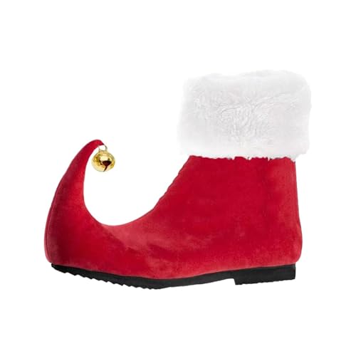 Perfeclan Elfenschuhe aus Samt für Erwachsene, Damen und Herren, für Kostümpartys, Weihnachtsdekoration, 42 Perfeclan Elfenschuhe aus Samt für Erwachsene, Damen und Herren, für Kostümpartys, Weihnachtsdekoration, 42 von Perfeclan