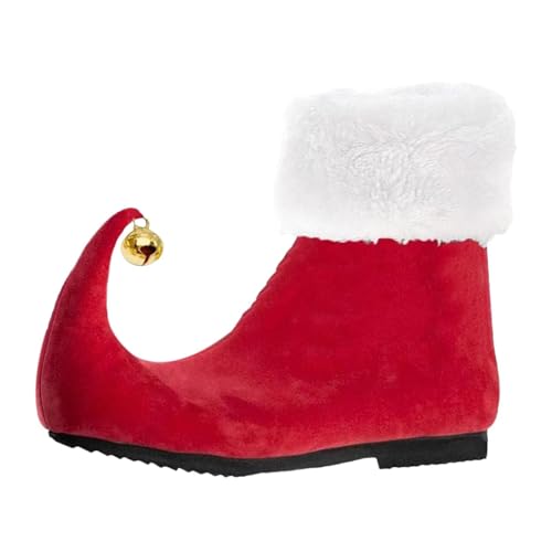 Perfeclan Elfenschuhe aus Samt für Erwachsene, Damen und Herren, für Kostümpartys, Weihnachtsdekoration, 45 Perfeclan Elfenschuhe aus Samt für Erwachsene, Damen und Herren, für Kostümpartys, Weihnachtsdekoration, 45 von Perfeclan