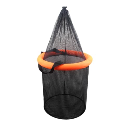 Perfeclan Faltbarer schwimmender Fisch Korb, Mesh-Köder Netz, Falle Heavy-Duty-Fisch kälge für lebende Hummer Krebse, L von Perfeclan