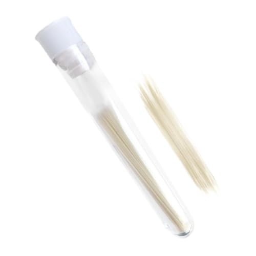 Perfeclan Faux Cat Whisker Puppenbärte einfach zu verwenden tragbare lebensechte künstliche Tierbart Stoff -Spielzeugheiger für Filzprojekte, Beige, 0.35 Mm Perfeclan Faux Cat Whisker Puppenbärte einfach zu verwenden tragbare lebensechte künstliche Tierbart Stoff -Spielzeugheiger für Filzprojekte, Beige, 0.35 Mm von Perfeclan