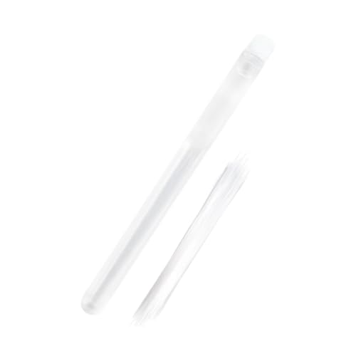 Perfeclan Faux Cat Whisker Puppenbärte einfach zu verwenden tragbare lebensechte künstliche Tierbart Stoff -Spielzeugheiger für Filzprojekte, Weiß, 0.18 Mm von Perfeclan