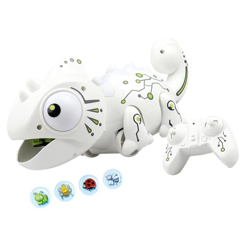 Perfeclan Ferngesteuertes Chamäleon-Spielzeug, elektronisches Spielzeug, realistisches Roboter-RC-Chamäleon-Geschenk für 6–10 Jahre alte Kinder, Jungen und Perfeclan Ferngesteuertes Chamäleon-Spielzeug, elektronisches Spielzeug, realistisches Roboter-RC-Chamäleon-Geschenk für 6–10 Jahre alte Kinder, Jungen und von Perfeclan