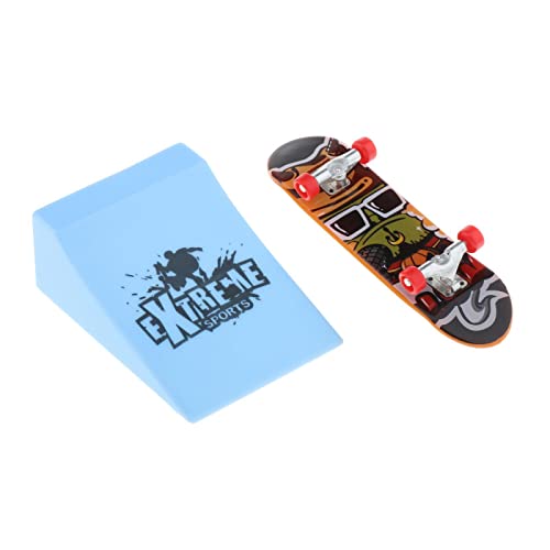 Perfeclan Finger Board mit Anti-Slip Oberfläche, Legierung Halterung, Finger Skateboard Junge Kind Spielzeug Kinder Griffbretter mit Spielen Skateboard, Modell 3 Perfeclan Finger Board mit Anti-Slip Oberfläche, Legierung Halterung, Finger Skateboard Junge Kind Spielzeug Kinder Griffbretter mit Spielen Skateboard, Modell 3 von Perfeclan