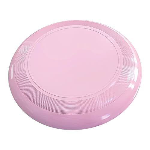 Perfeclan Fliegende Untertasse Hand-Augen-Koordination 27,5 cm Eltern-Kind-Interaktion Outdoor-Spielzeug Wurfspielzeug für Garten, Strand, Rasen, Rosa von Perfeclan