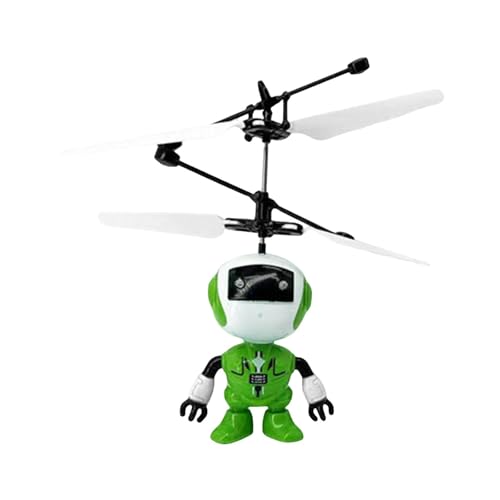 Perfeclan Fliegender Roboter, Spielzeug, Induktionshubschrauber, kreative USB-Aufladung, Spiele für drinnen und draußen, Fliegender Ball für Kinder im Alter von, GrÜn Perfeclan Fliegender Roboter, Spielzeug, Induktionshubschrauber, kreative USB-Aufladung, Spiele für drinnen und draußen, Fliegender Ball für Kinder im Alter von, GrÜn von Perfeclan