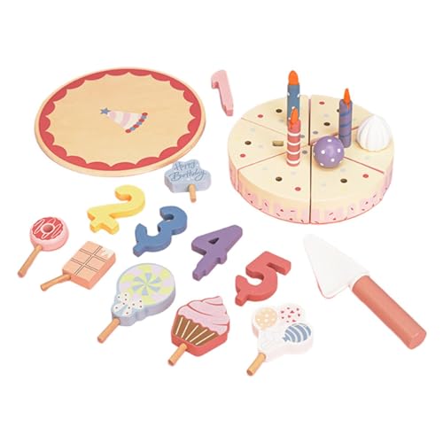 Perfeclan Geburtstagsfeier Kuchen Spielset, Schneiden von Essen, DIY -Feiertagsgeschenk, Küchennachmittagstee -Party -Set, tun Sie vor, für Kinder zu Spielen 3+ Perfeclan Geburtstagsfeier Kuchen Spielset, Schneiden von Essen, DIY -Feiertagsgeschenk, Küchennachmittagstee -Party -Set, tun Sie vor, für Kinder zu Spielen 3+ von Perfeclan