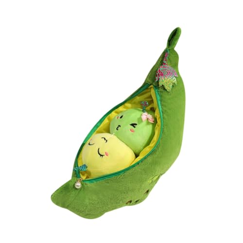 Perfeclan Gefüllte Spielzeugbohnen im Zipper Pod Home Dekoration Cartoon Plüschspielzeug, 38 cm Bohnen Perfeclan Gefüllte Spielzeugbohnen im Zipper Pod Home Dekoration Cartoon Plüschspielzeug, 38 cm Bohnen von Perfeclan