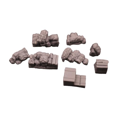 Perfeclan Gelände-Landschaftszubehör 1: 72 Realistisches Mini-Harzmodell Unbemaltes DIY-Szenendekor-Ornamente Miniatur-Nachschub-Kit Perfeclan Gelände-Landschaftszubehör 1: 72 Realistisches Mini-Harzmodell Unbemaltes DIY-Szenendekor-Ornamente Miniatur-Nachschub-Kit von Perfeclan