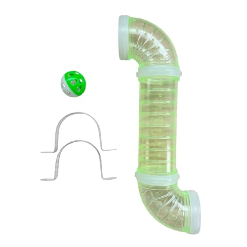 Perfeclan Geschäftiges Board DIY Accessoires, Early Development Pipe Learning Travel Toys Educational DIY Material Sensory Board Teile für Kinder, GrÜn von Perfeclan