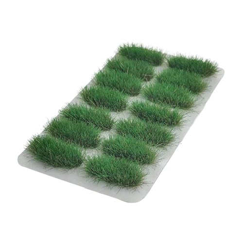 Perfeclan Grasbüschel Vegetationsgruppen Nylon Miniatur Eisenbahn Landschaft Realistische Miniatur Dekoration Zubehör DIY Zubehör, Sommergrün Perfeclan Grasbüschel Vegetationsgruppen Nylon Miniatur Eisenbahn Landschaft Realistische Miniatur Dekoration Zubehör DIY Zubehör, Sommergrün von Perfeclan