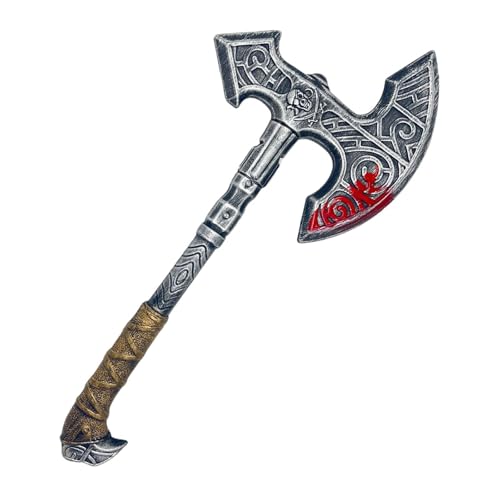 Perfeclan Halloween-Axt-Requisite, gruselige blutige Axt, Geschenke, lustige Dekorationen, Trick-Requisiten, gefälschtes Beil für Party-Auftritte, Silber Gold Perfeclan Halloween-Axt-Requisite, gruselige blutige Axt, Geschenke, lustige Dekorationen, Trick-Requisiten, gefälschtes Beil für Party-Auftritte, Silber Gold von Perfeclan