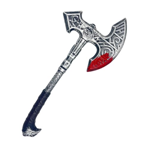 Perfeclan Halloween-Axt-Requisite, gruselige blutige Axt, Geschenke, lustige Dekorationen, Trick-Requisiten, gefälschtes Beil für Party-Auftritte, Silberbraun Perfeclan Halloween-Axt-Requisite, gruselige blutige Axt, Geschenke, lustige Dekorationen, Trick-Requisiten, gefälschtes Beil für Party-Auftritte, Silberbraun von Perfeclan