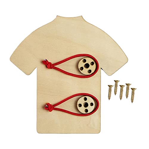Perfeclan -Holz-Beschäftigtes, DIY-Zubehör, Lernspielzeug, Kognitionsspiel, Mädchen, Jungen, frühes Lernspielzeug, sensorisches, Kleider Perfeclan -Holz-Beschäftigtes, DIY-Zubehör, Lernspielzeug, Kognitionsspiel, Mädchen, Jungen, frühes Lernspielzeug, sensorisches, Kleider von Perfeclan