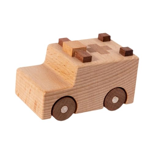 Perfeclan Holzauto-Spielzeug, technisches Fahrzeugmodell für Kinder, handgefertigte Figur, Kunsthandwerk, dekoratives Frühlernspiel für Partybedarf, Style B Perfeclan Holzauto-Spielzeug, technisches Fahrzeugmodell für Kinder, handgefertigte Figur, Kunsthandwerk, dekoratives Frühlernspiel für Partybedarf, Style B von Perfeclan