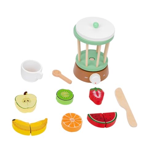 Perfeclan Holzküchenspielzeug, Kleingerätespielzeug, Spielküchenzubehör, Küchengerät für Kinder, Mädchen, Jungen, Kinder, Entsafter Perfeclan Holzküchenspielzeug, Kleingerätespielzeug, Spielküchenzubehör, Küchengerät für Kinder, Mädchen, Jungen, Kinder, Entsafter von Perfeclan