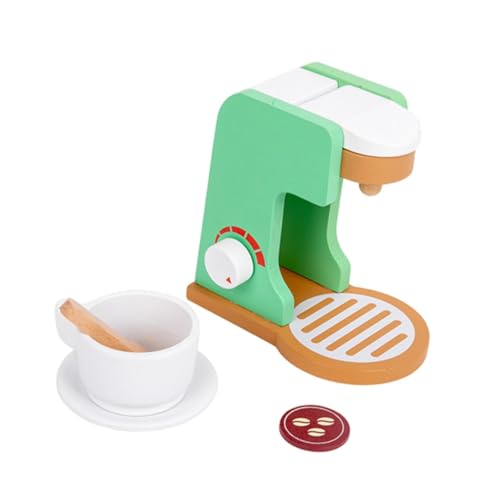 Perfeclan Holzküchenspielzeug, Kleingerätespielzeug, Spielküchenzubehör, Küchengerät für Kinder, Mädchen, Jungen, Kinder, Kaffeemaschine Perfeclan Holzküchenspielzeug, Kleingerätespielzeug, Spielküchenzubehör, Küchengerät für Kinder, Mädchen, Jungen, Kinder, Kaffeemaschine von Perfeclan