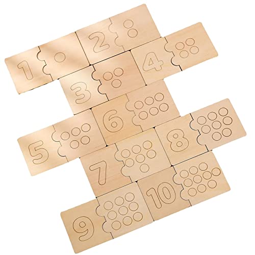 Perfeclan Holzpuzzle Matching Game Number Lernspielzeug Paarungsspiele für Kinder Perfeclan Holzpuzzle Matching Game Number Lernspielzeug Paarungsspiele für Kinder von Perfeclan