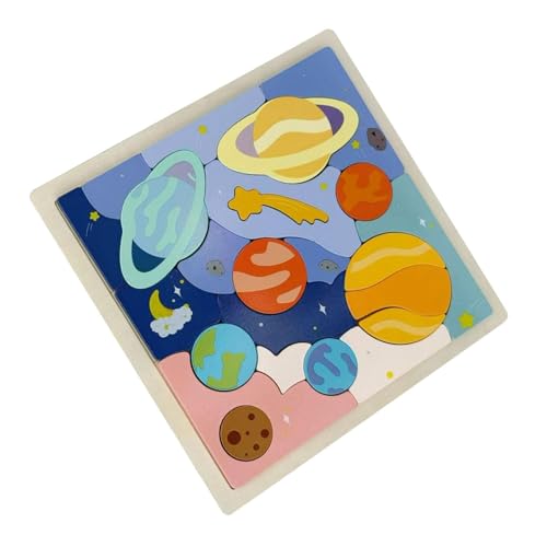 Perfeclan Holzpuzzles für Kinder, pädagogisches Puzzle, Vorschullernen, tragbare -Puzzles für Jungen und Mädchen, Geburtstagsgeschenke Perfeclan Holzpuzzles für Kinder, pädagogisches Puzzle, Vorschullernen, tragbare -Puzzles für Jungen und Mädchen, Geburtstagsgeschenke von Perfeclan