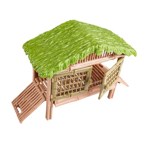 Perfeclan Hühnchen -Käfig -Spielzeug, Miniaturen, Mikrolandschaftsschmuck, interaktiver Ackerlandschaftsmodell für Kinder Mädchen, Käfig von Perfeclan