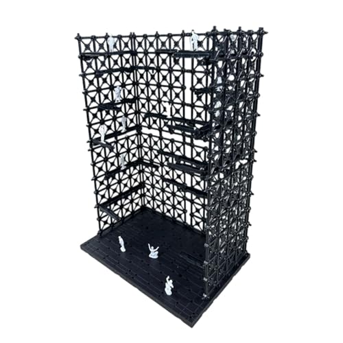 Perfeclan Ineinander greifende Display-Basis, transformierendes Roboter-Rack, tragbare Modell-Basis, Szene, Heimdekoration mit Mini-Figuren für Wohnzimmer, 21.5 cm X 14.3 cm X Perfeclan Ineinander greifende Display-Basis, transformierendes Roboter-Rack, tragbare Modell-Basis, Szene, Heimdekoration mit Mini-Figuren für Wohnzimmer, 21.5 cm X 14.3 cm X von Perfeclan