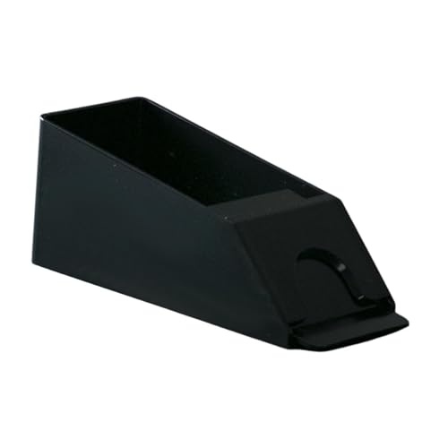 Perfeclan Karten Schuh, Acrylhändler Schuh vielseitiger professioneller Spielkartendispenser Abwerfen Tablett für Party Home Wohnzimmer Büro, Schwarz, S von Perfeclan