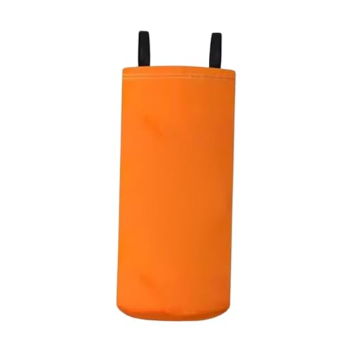 Perfeclan Kartoffelsackrennen-Tasche, Spiele im Freien, einfarbig, Springsack, Sportspielzeug für Karneval, Hinterhof, Außenfeldtag, Ostern, Orange von Perfeclan