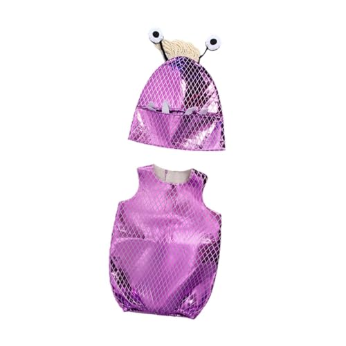 Perfeclan Kinder Monster Cosplay Kostüm Set Neujahr Abschlussball Halloween Kostüm Zubehör, S to M Perfeclan Kinder Monster Cosplay Kostüm Set Neujahr Abschlussball Halloween Kostüm Zubehör, S to M von Perfeclan