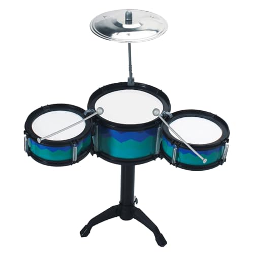 Perfeclan Kinder-Schlagzeug-Set, Instrumentenset, frühes Lernen, mit Licht, pädagogisch, Musikspielzeug, Jazz-Schlagzeug für Jungen und Mädchen, Perfeclan Kinder-Schlagzeug-Set, Instrumentenset, frühes Lernen, mit Licht, pädagogisch, Musikspielzeug, Jazz-Schlagzeug für Jungen und Mädchen, von Perfeclan