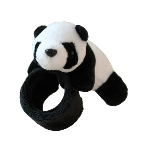 Perfeclan Kinder Slap Armband Slap Armband Panda Bequemes Kinderspielzeug Geburtstagsfeierbevorzugung Hugger Cartoon Slap Bands Slap Wrist Band , Einzelring von Perfeclan