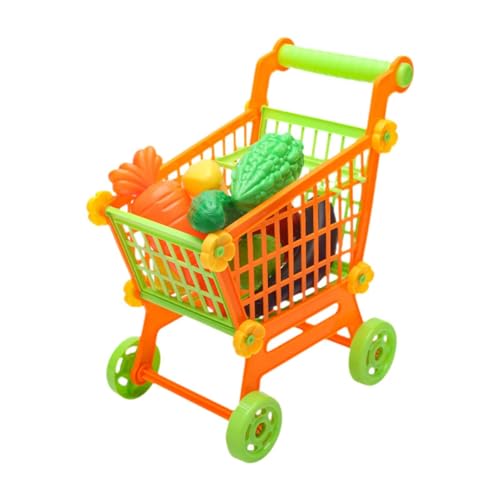 Perfeclan Kindereinkaufswagen Spielzeug Küche Game Trolley Play Set Desk Aufbewahrungsdekor Mini Supermarkt Cart Obst Gemüse für Mädchen Jungen Perfeclan Kindereinkaufswagen Spielzeug Küche Game Trolley Play Set Desk Aufbewahrungsdekor Mini Supermarkt Cart Obst Gemüse für Mädchen Jungen von Perfeclan