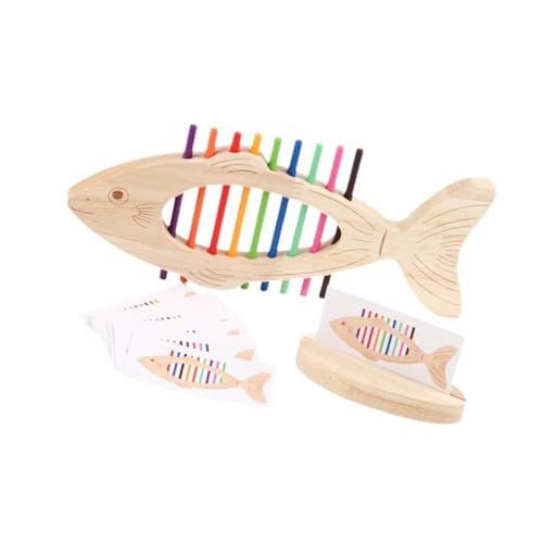 Perfeclan Kindergarten Frühschulzeit Spielzeughand -Auge Koordination Matching Geburtstagsgeschenkfarbe für Kleinkinder für Kinder Vorschule von Perfeclan