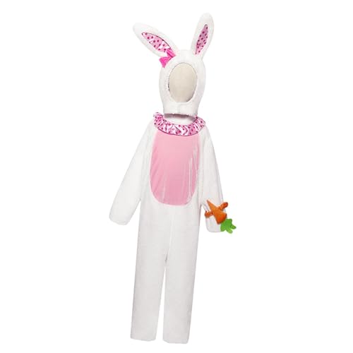 Perfeclan Kinderhasenkostüm, bequemer Hasenoverall für den Karnevalsurlaub, XL Perfeclan Kinderhasenkostüm, bequemer Hasenoverall für den Karnevalsurlaub, XL von Perfeclan