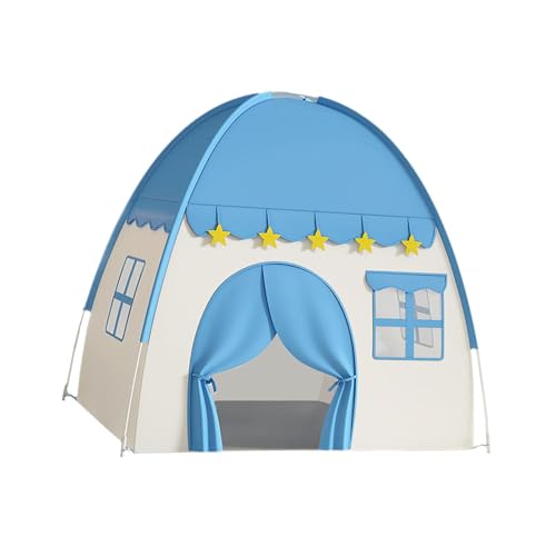 Perfeclan Kinderzelt Tipi, aufzubauen, Leseecke, geräumiges Landspielhaus für Jungen und Mädchen im Alter von 3, 4, 5, 6 Jahren, Kleinkinder, Blau Perfeclan Kinderzelt Tipi, aufzubauen, Leseecke, geräumiges Landspielhaus für Jungen und Mädchen im Alter von 3, 4, 5, 6 Jahren, Kleinkinder, Blau von Perfeclan
