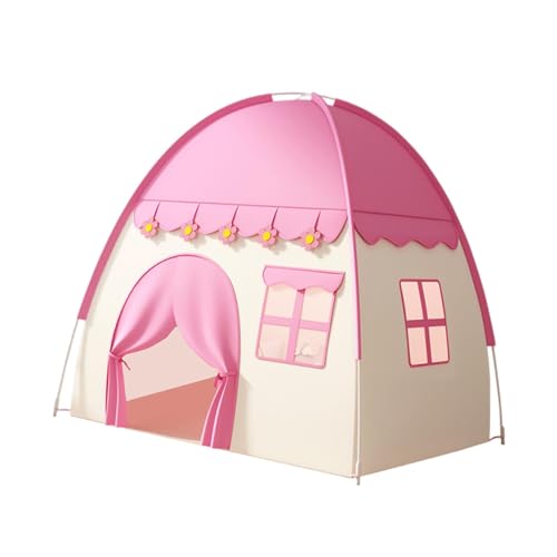 Perfeclan Kinderzelt Tipi, aufzubauen, Leseecke, geräumiges Landspielhaus für Jungen und Mädchen im Alter von 3, 4, 5, 6 Jahren, Kleinkinder, Rosa Perfeclan Kinderzelt Tipi, aufzubauen, Leseecke, geräumiges Landspielhaus für Jungen und Mädchen im Alter von 3, 4, 5, 6 Jahren, Kleinkinder, Rosa von Perfeclan