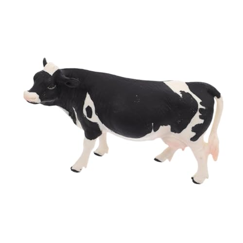 Perfeclan Kuhspielzeugfigur Kuh Lernen Kinder Geschenkparty bevorzugt sammelbare Desktop -Dekoration Bildungsmodell kleine Tierfiguren, Style A von Perfeclan