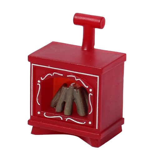 Perfeclan LED-Puppenhaus-Kamin, Puppenhaus-Möbel, DIY-Mini-Ornament, Puppenhaus-Zubehör für Schlafzimmer, Esszimmer, Dachboden Perfeclan LED-Puppenhaus-Kamin, Puppenhaus-Möbel, DIY-Mini-Ornament, Puppenhaus-Zubehör für Schlafzimmer, Esszimmer, Dachboden von Perfeclan