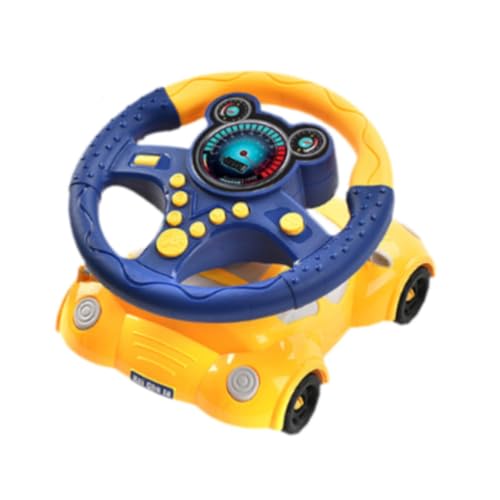 Perfeclan Lenkradspielzeug mit Liedern und Musik, Rollenspielgeschenk, interaktiver Fahrer Spaßaktivität, Simulation Car Lenkung für Kinder, Blau Perfeclan Lenkradspielzeug mit Liedern und Musik, Rollenspielgeschenk, interaktiver Fahrer Spaßaktivität, Simulation Car Lenkung für Kinder, Blau von Perfeclan