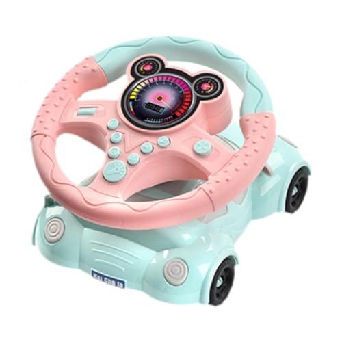 Perfeclan Lenkradspielzeug mit Liedern und Musik, Rollenspielgeschenk, interaktiver Fahrer Spaßaktivität, Simulation Car Lenkung für Kinder, Rosa Perfeclan Lenkradspielzeug mit Liedern und Musik, Rollenspielgeschenk, interaktiver Fahrer Spaßaktivität, Simulation Car Lenkung für Kinder, Rosa von Perfeclan