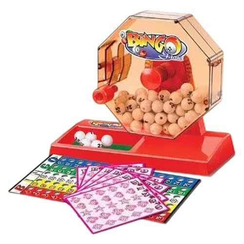 Perfeclan Lotto Spielgerät mit weißen Kugeln für die Familie, 90pcs Bälle Perfeclan Lotto Spielgerät mit weißen Kugeln für die Familie, 90pcs Bälle von Perfeclan